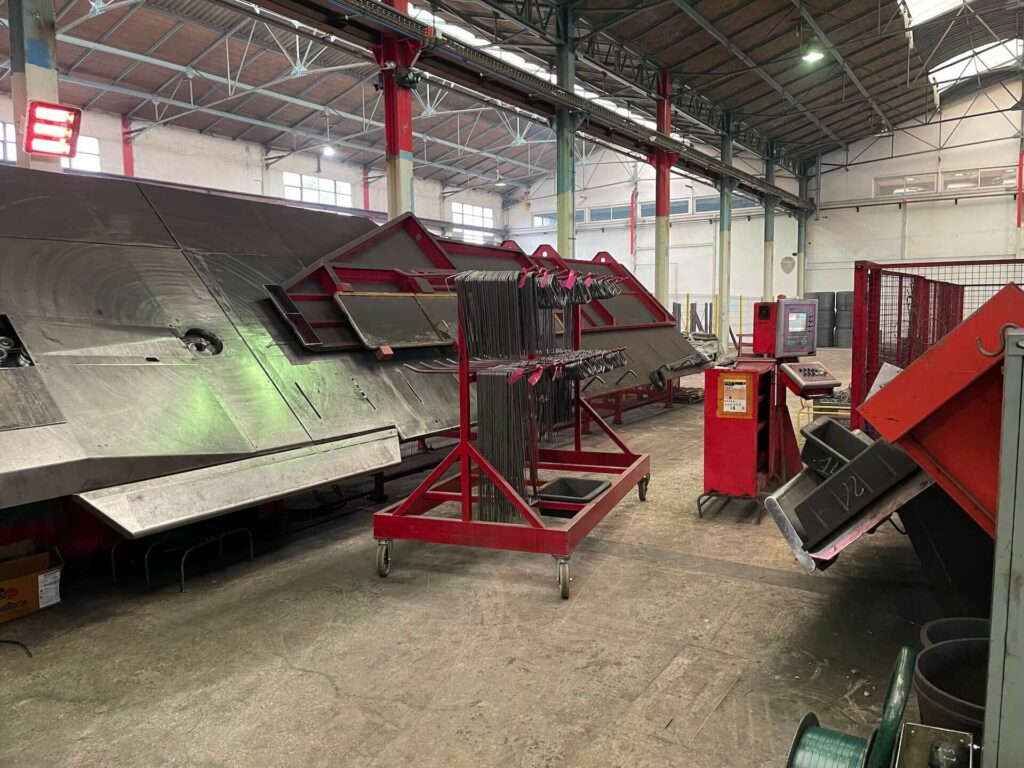 Photo d'une machine de production