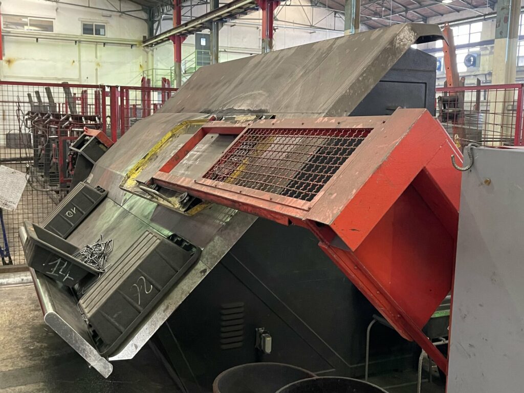 Photo d'une machine de production