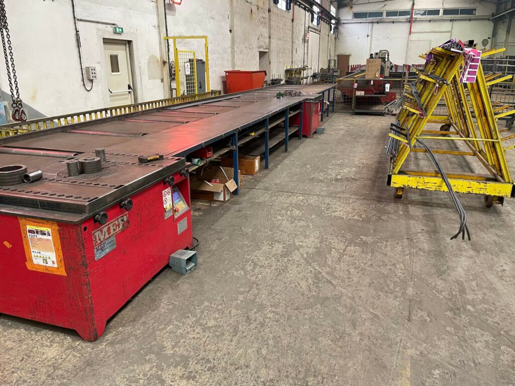 Photo d'une machine de production